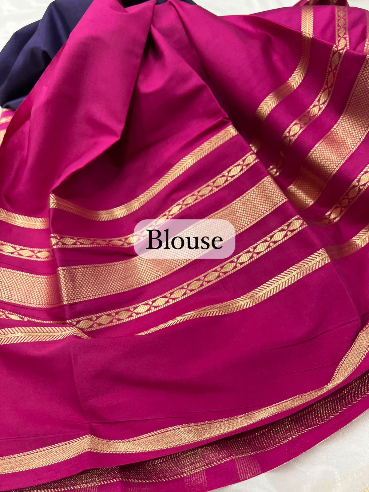 Mysore Crepe Silk Saree with Chit Pallu Premium Colour Range