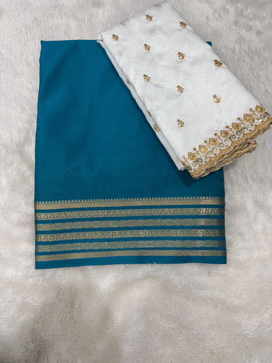 Mysore silk crepe