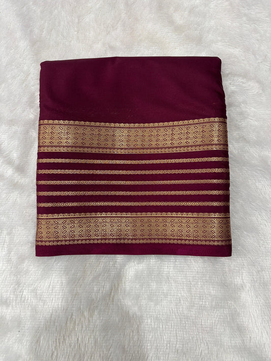 Mysore silk crepe